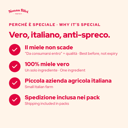 Miele Millefiori — La Scorta (6 vasetti)