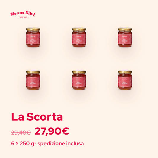 Miele Millefiori — La Scorta (6 vasetti)