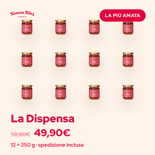 Miele Millefiori — La Dispensa (12 vasetti)