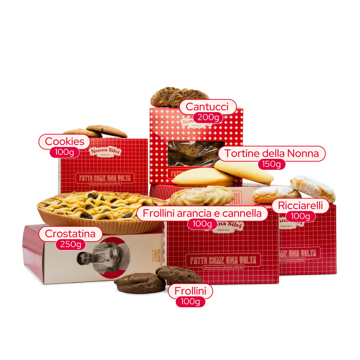 Box Assaggi d'Autunno Nonna Silvi: i 7 dolci della box