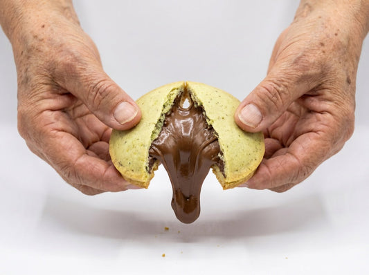 Madamadorè · Cioccolato · Frolla Pistacchio