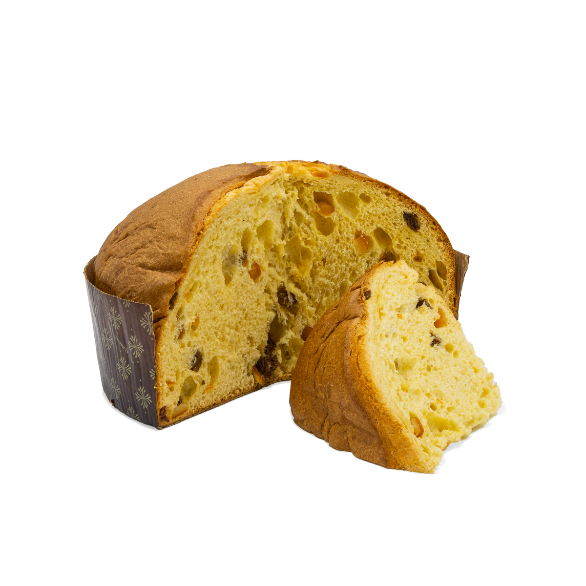 Panettone classico di Nonna Silvi tagliato: l'interno