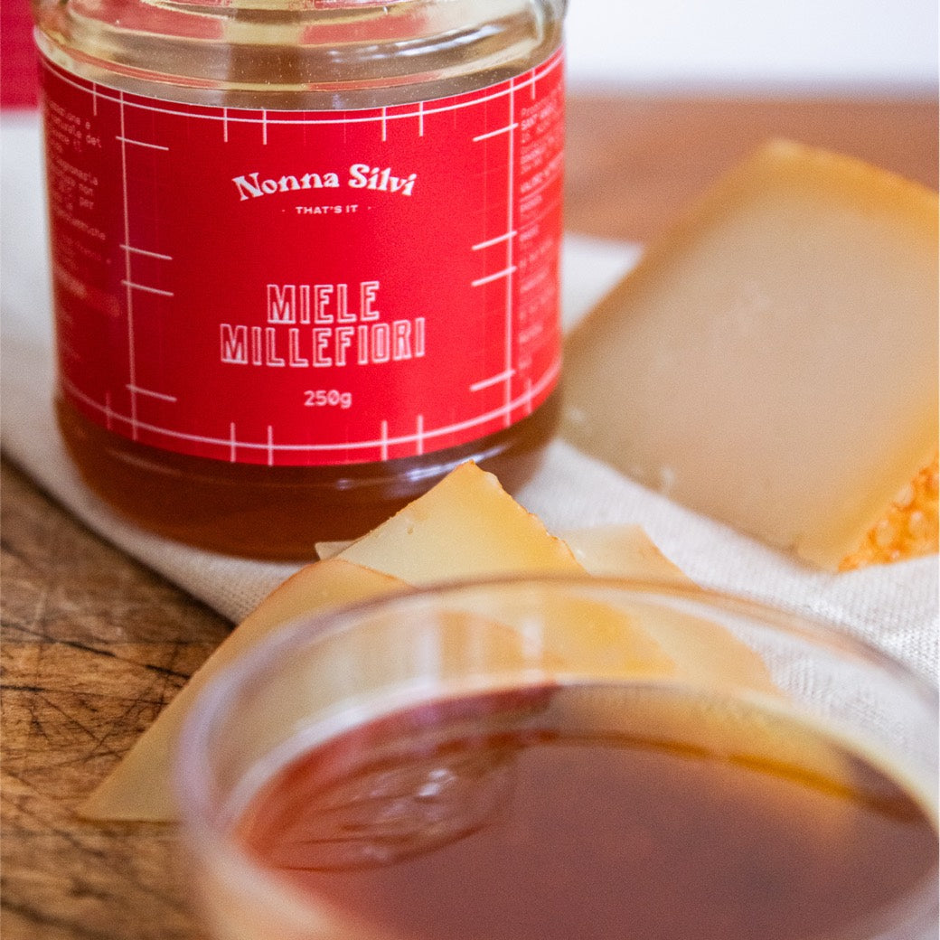 Miele Millefiori Nonna Silvi con pecorino